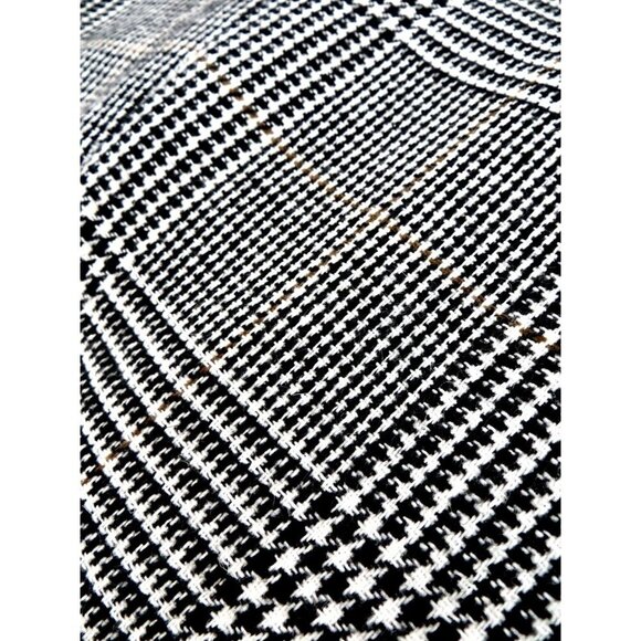 NEW! J.Crew  Wool Blend Houndstooth Trouser Pants Black White SZ 2 - Picture 9 of 11